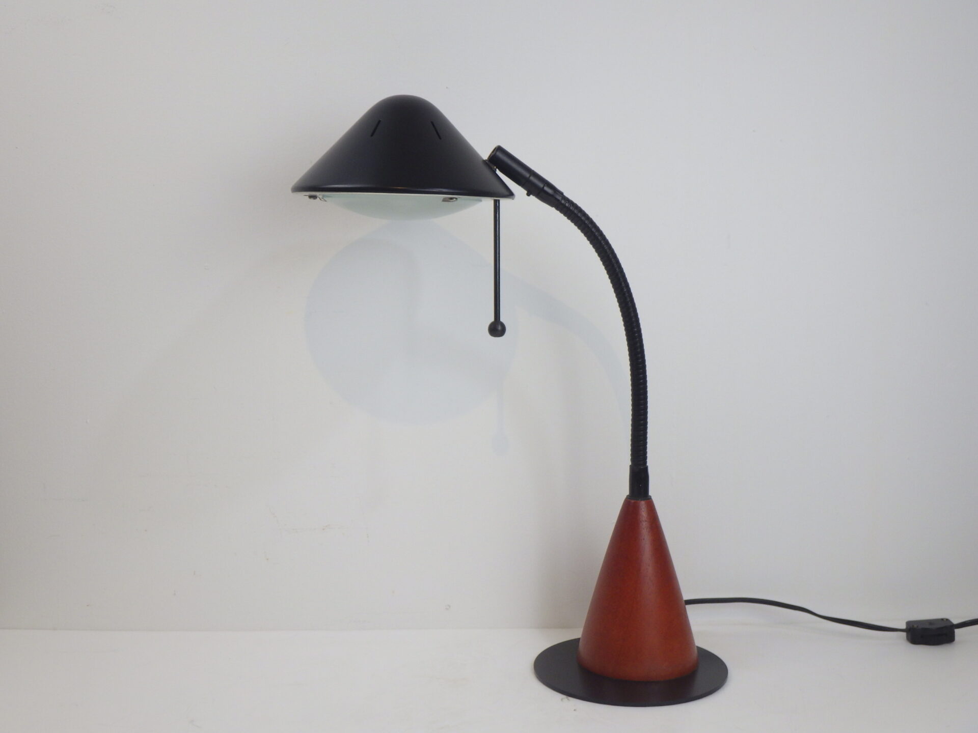 Vintage Postmodern Gooseneck Desk Lamp ビンテージ ポストモダン 